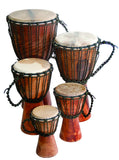 Djembe Beginner Plain, 16" tall, 7.5-8.5" head